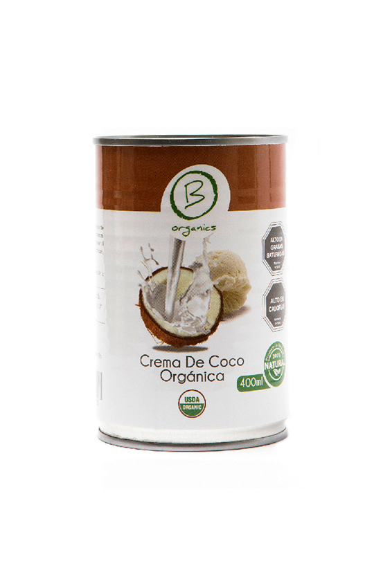 Crema de coco orgánica 400 ml